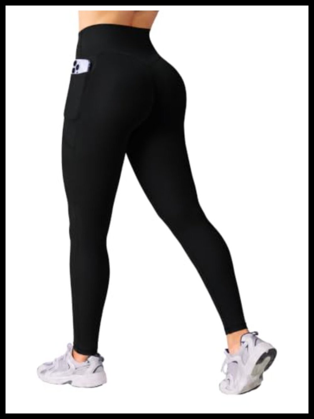 High Waisted Yoga Leggings with Pockets Women's Athletic Pants